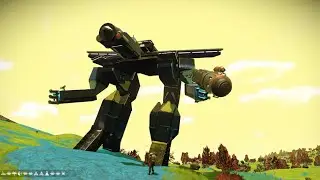 Return to Euclid finishing the outpost build - No Man's Sky PS4