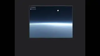 Godot Sky shader with Atmospheric scattering using Rayleigh & Mie model