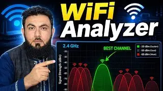 WiFi Analyzer Explained 🔥 Find Best WiFi Channel | Fix Signal Strength 2.4GHz and 5GHz