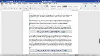 Page numbers including the chapter