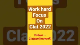 Clat aspirants motivation video|| clatgoal|| clat2022||🔥🔥🔥
