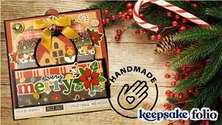 Create an interactive Keepsake Christmas Folio!
