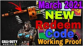 Proof March 2021 Redeem Code Cod Mobile Global | Codm Global Redeemption Code 2021 |CodM Redeem code