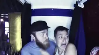 Zombie attack in the photo booth