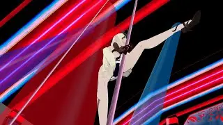 Genshin Impact MMD Signora Body Party Pole Dance