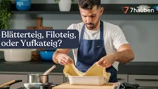 Wie unterscheiden sich Blätterteig, Filoteig und Yufkateig? | Lazaros Kapageoroglou