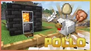 Granja de Pollos Definitiva | Minecraft Java & Bedrock 1.21 | 🔝 Comida AFK🍗 Plumas y huevo 🪶🥚