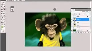 Photoshop Tutorial: 9/9 Mixer Brush - Finishing Touch