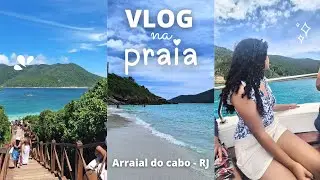 VLOG NA PRAIA - ARRAIAL DO CABO, RJ 🌴 🏖