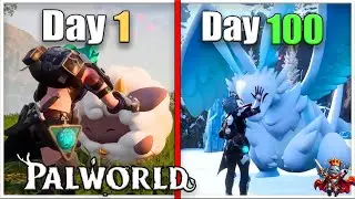 I Survived 100 Days In PALWORLD🔥 In HINDI