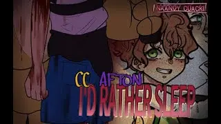 I'd Rather Sleep | Evan Afton (FNAF Animation)