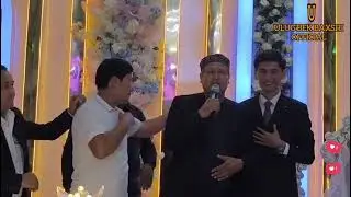 Ulug'bek Baxshi Sarvar Abdullayev xonadonida to'yda.Yoshlar baxtli bo‘lsin🤲@ulugbekbaxshiofficial