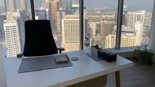 My Office Tour in Dubai I Experience the views of the city skyline