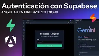 Autenticación con  Supabase - Angular en Firebase Studio #1