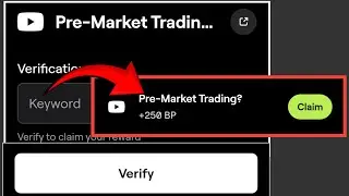 Pre-Market Trading? Video Code BlumProject | Blum New Video Code | BlumListing Date?