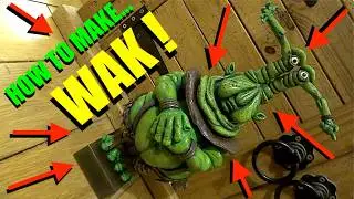 How To Sculpt WAK From EXPLORERS (1985) Using MILLIPUT !