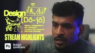 Live Composition Process & Design Feedback / Design Dojo 01 - Stream Highlights