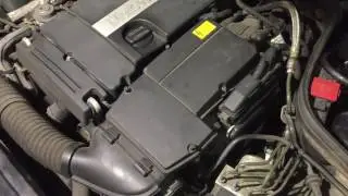 Mercedes W203 C180 C Class Air Filter Removal Change