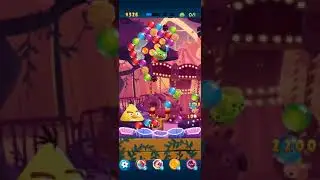 Angry Birds Pop Bubble Shooter LEVEL 477 NO BOOSTERS 