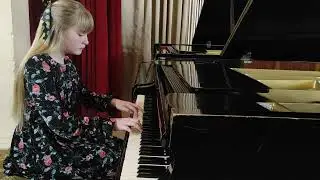 #Алчевск #АДМШ1 #Захарченко Ульяна И.С. Бах «3-х голосная инвенция e-moll», Й.Гайдн «Соната D-dur»1ч