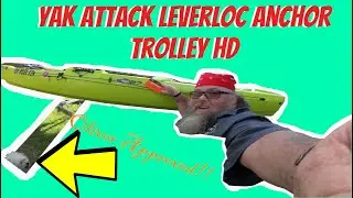 BONAFIDE SS127 YAKATTACK LeverLoc HD Anchor Trolley INSTALL #bonafidekayaks #Yakattack