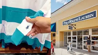 Polo Outlet at Orlando Vineland Premium Outlets // Shopping Vlog