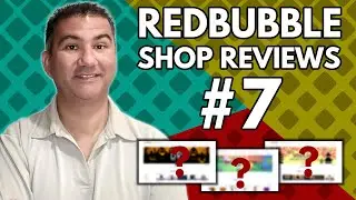 Redbubble Shop Review Number 07 for YouTube
