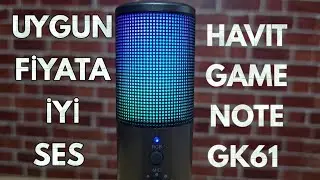 Yayıncı Youtuber Oyuncu Koşun Gelin! Uygun Fiyata İyi Ses Havit Gamenote GK61 Mikrofon İncelemesi