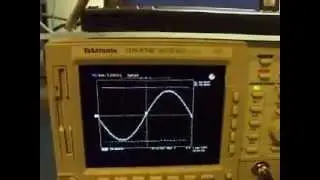 Calibrating a TDS Oscilloscope Part 2 of 2