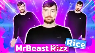MrBeast Rizz meme. MrBeast dancing to Rizz or Rice?