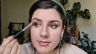 ASMR get ready with me (no talking) 🤫 (GRWM, tingly makeup, tapping)