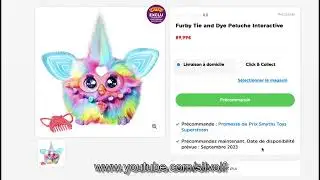 Tie Dye Variant of the New 2023 Furby Spotted!
