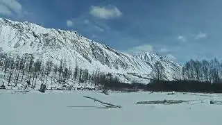Нижнеингамакитский каньон зимой  ПУТЬ  17 03 2024г