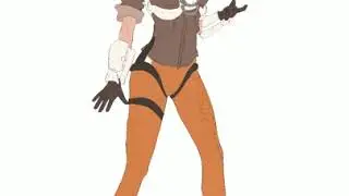 Drawing Tracer from Overwatch (process video)