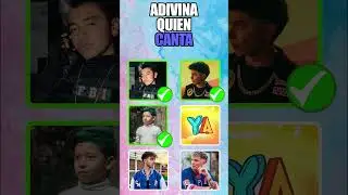 ADIVINA QUIEN CANTA🔥 | #shortvideo #shorts #short