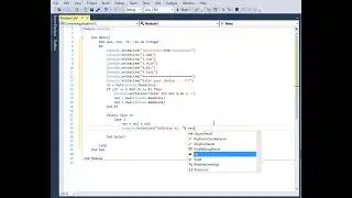 Arithmetic operations using select case