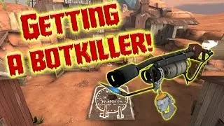 GETTING BOTKILLER WEAPON  / VOICE REACTION - TF2 MVM -