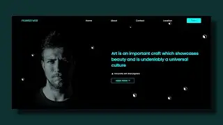 Create A Complete Responsive Website Landing Page With Animations using HTML and CSS