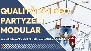 Qualitätsvideo Partyzelt Festzelt Modular