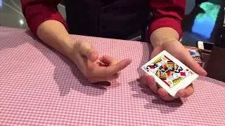 サインしてもらったカードがあっちへこっちへ！？