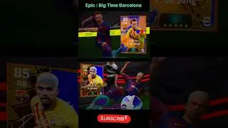 Epic FC Barcelona 102 Araujo 103 F De Jong 😍 | eFootball 2024 