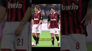 2 AC Milan Legends. Gennaro Gattuso and Andrea Pirlo. Funny story 😂
