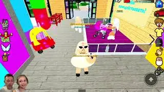 Играю в Роблокс / ROBLOX с Папой 24 часа / Челлендж