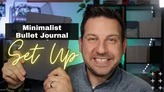 Minimal Bullet Journal Set Up | Archer & Olive B5 Notebook