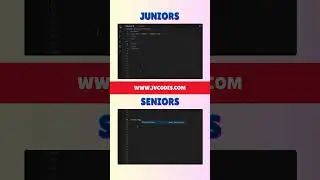 JUNIOR Programmer Vs SENIOR Programmer  