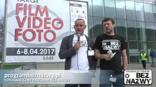 Zaproszenie na XX Targi Film Video Foto w Łodzi.