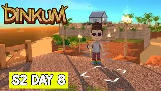 Franklyn? & Paths/Bridges Being Built! (Dinkum S2 Day 8)