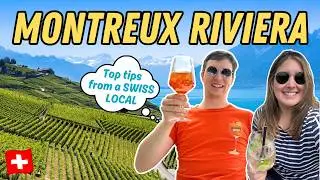 MONTREUX SWITZERLAND Travel Guide: Discovering the Swiss Riviera, Chateau Chillon, Lavaux, & More!