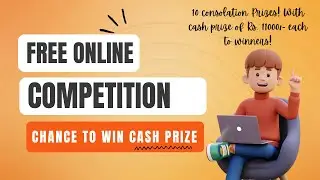 Free Online Competition 2024 || 🤩Win Cash Prizes  || Slogan contest