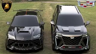2024 Lamborghini Urus vs New Cadillac Escalade / Which one is your style?